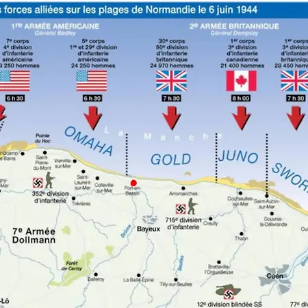 Ferienhaus Maison Des Palmiers - Bord De Et Campagne Port-en-Bessin-Huppain