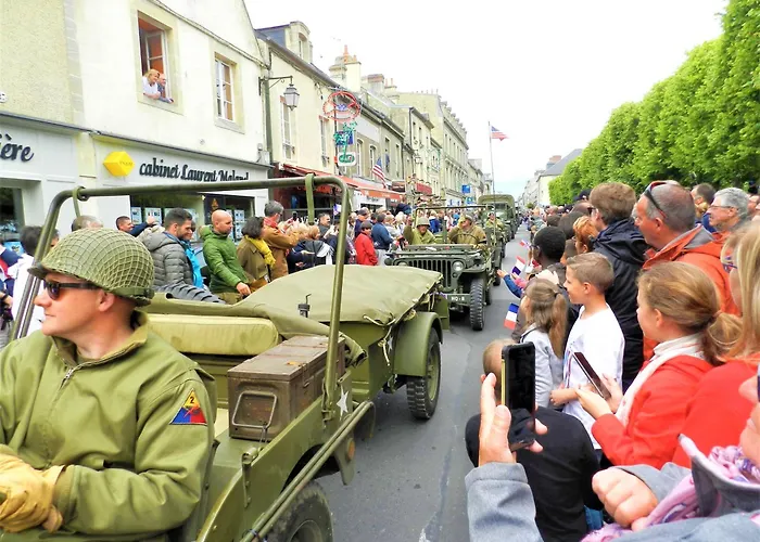 Ferienhaus Maison Des Palmiers - Bord De Et Campagne Port-en-Bessin-Huppain