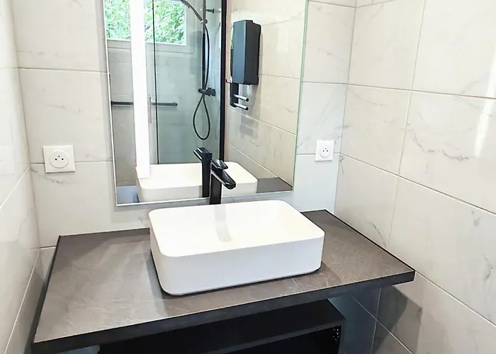 Maison Des Palmiers - Bord De Et Campagne Semesterbostad Port-en-Bessin-Huppain